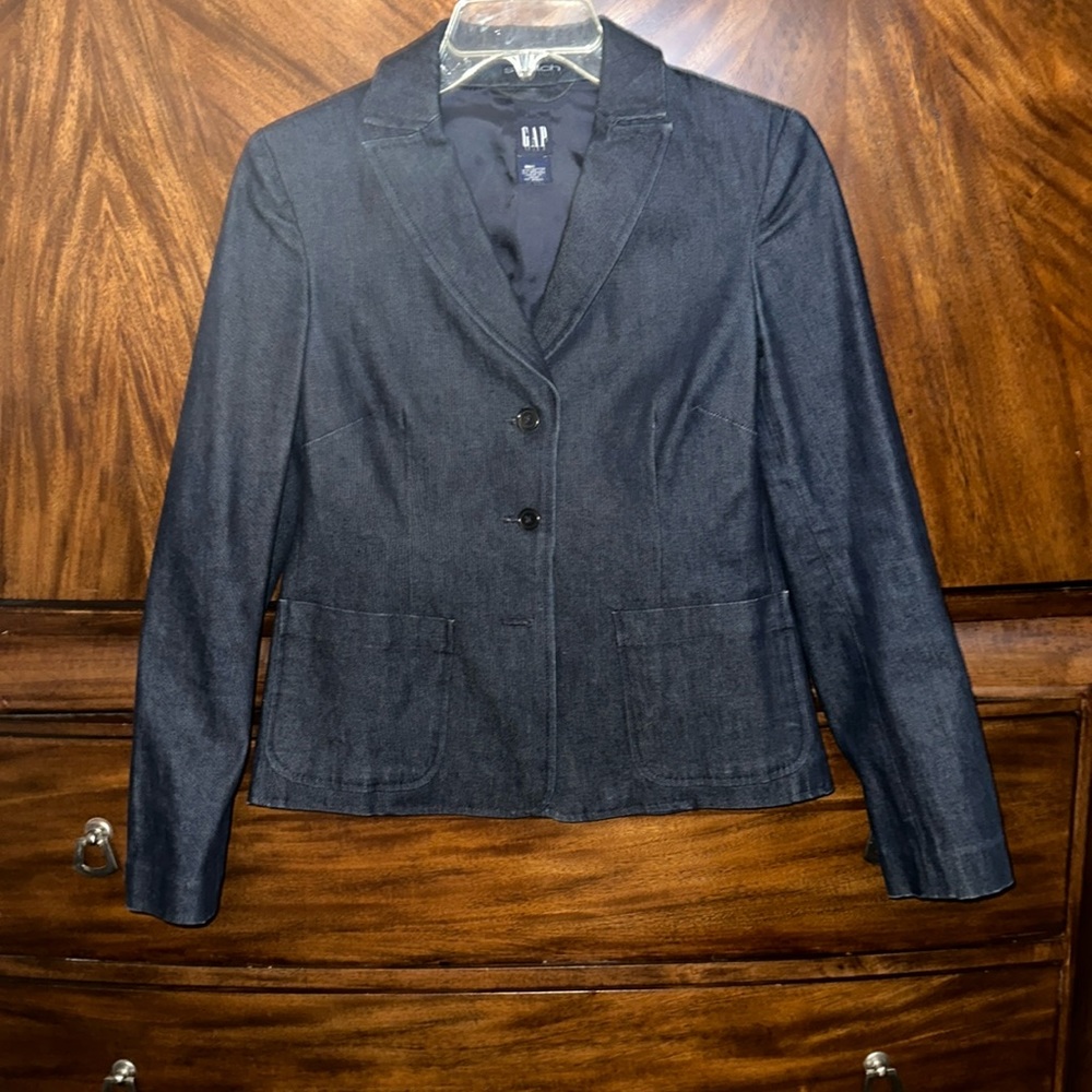 GAP - Stretch Jean Blazer - Size 4